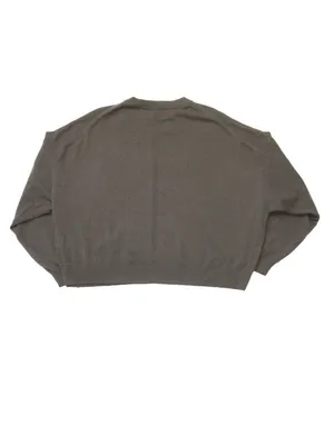 NWT J.Crew Cashmere Blouson-sleeve Sweater in Smokey Wood Oversized XL thumbnail 9