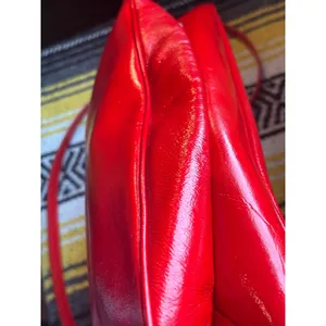 Kate Spade New York Red Patent Leather Satchel Crossbody Bag Gold Hardware thumbnail 9