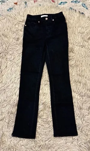 Good American good waist crop jeans size 00/24 thumbnail 1