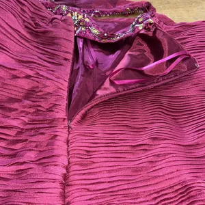 May Queen Pink Embellished Ruched Formal Party Evening dress Size 20 thumbnail 7