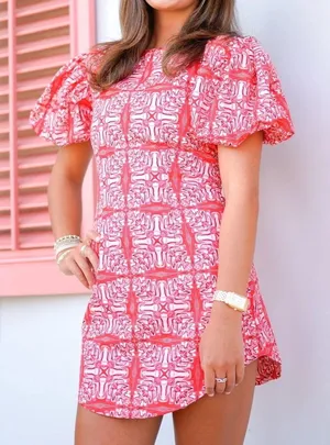 Shug Kiki Dress Red Size M thumbnail 1