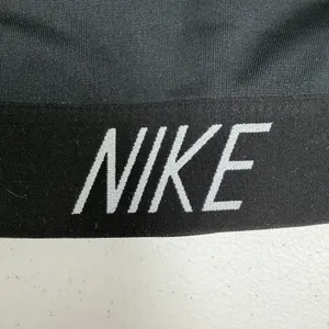 Nike XL Sports Bra Pro Indy Dri-FIT Cross-Back Black 858583-010 Activewear Logo thumbnail 5