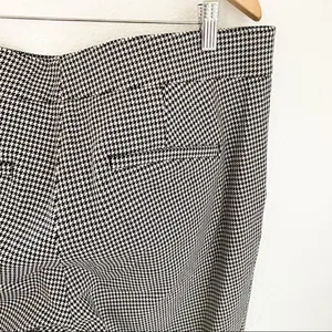 A.L.C.‎ James Pants Houndstooth Cotton Blend Black Cream Size 18 NWT thumbnail 10