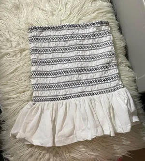 Anthropologie White Tube Top thumbnail 3