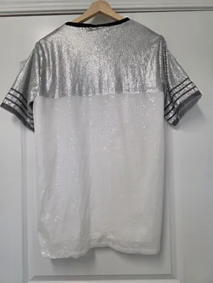 Miami Hurricanes Gameday Couture Women's Full Sequin Jersey Dress Size Large thumbnail 7