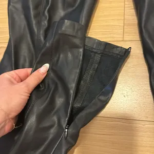 Zara Faux Leather Pants thumbnail 5