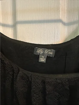 Lily Rose Black Lace Mini Dress thumbnail 2