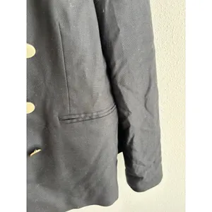 Sanctuary Black Double Breasted Blazer Women’s XL Gold Button Ponte‎ thumbnail 6