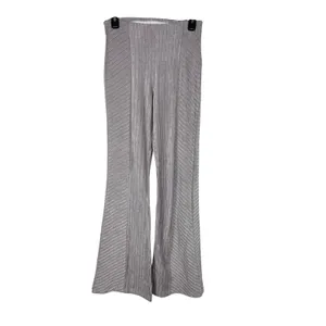 Free People Raindrops Lavender Ribbed Flare Velvet Pants Metallic Festival NWT S thumbnail 2