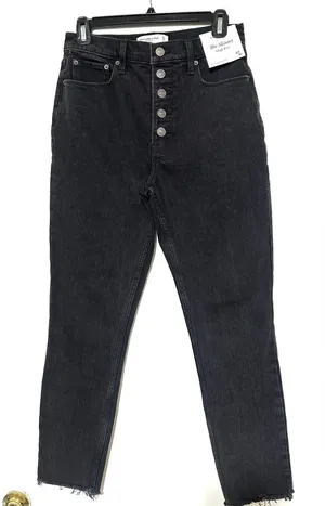 NWT Abercrombie & Fitch The Skinny High Rise size 4 thumbnail 1