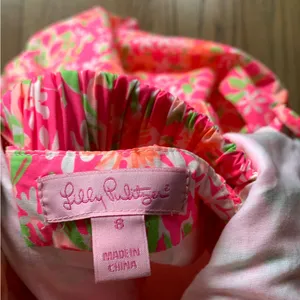 Lilly Pulitzer neon pink floral dress 8 thumbnail 10