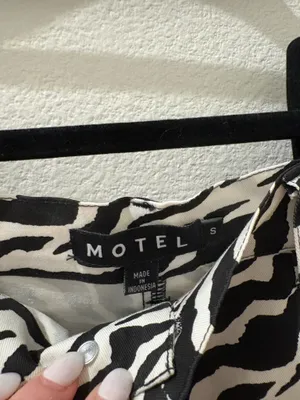 Motel Rocks zebra trousers thumbnail 3