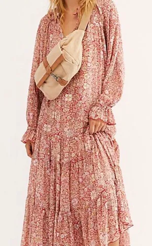 Free People Feeling Groove Maxi Dress thumbnail 1