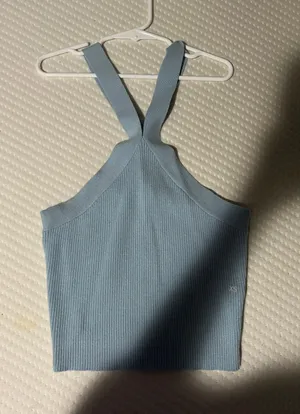 Blue criss cross top Size XS thumbnail 1