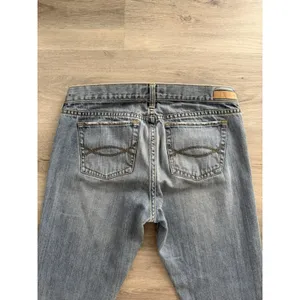 VTG Y2K Abercrombie Fitch Low Rise Bootcut Flare Jeans Preppy Womens Size 8R thumbnail 10
