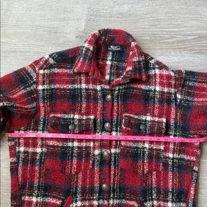 The Kooples Tweed Plaid Shacket thumbnail 6