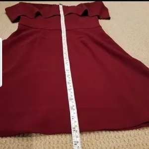 By The way Mini Red Dress Size XS thumbnail 6