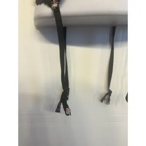Victoria's Secret X Chantal Thomass Vintage Garter Teddy Lace Lingerie 34C Black thumbnail 3