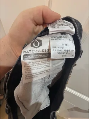 Levi's 501 Black Denim Cutoff Shorts Size 28 thumbnail 8