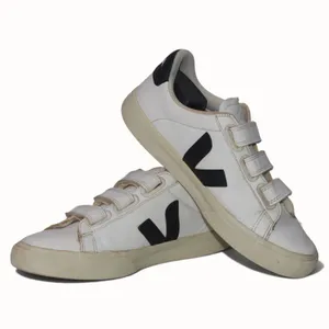VEJA Recife White Black Leather Sneakers 40 US 9 thumbnail 7