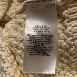 Lauren Ralph Lauren 100% cotton knit sweater thumbnail 6