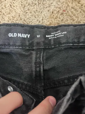Old Navy black jeans thumbnail 2