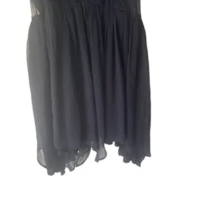 Abercrombie & Fitch Women Medium Blue‎ Lace Chiffon Fairy Grunge Mini Dress thumbnail 4