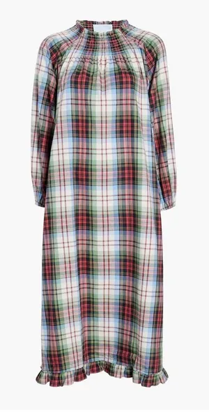 Hill House Plaid The Adelaide Nap Dress Small thumbnail 1