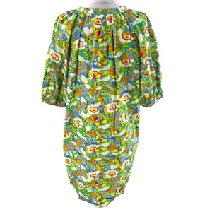 Joy‎ Joy Front Yoke Trim Dress Mango Blossom mini dress sz XL thumbnail 3