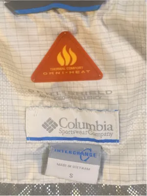 Columbia Women’s Small Omni-Heat Quilted Puffer Jacket White Plaid thumbnail 4