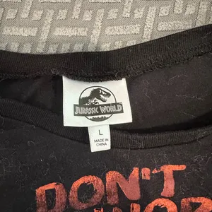 Jurassic Park Dinosaur Graphic Crop Top thumbnail 2