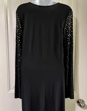 Sale! NEW! Gianni Bini Black Embellished Dress thumbnail 4