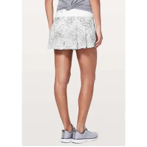 Lululemon Pace Rival‎ Skirt (Regular) *No PanelsMini Twine White Multi / White thumbnail 3