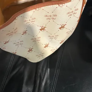 Beverly Hills Polo Club Cream and Brown Patterned Makeup bag thumbnail 9