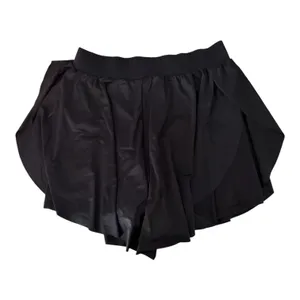 Buffbunny Collection Black 2-in-1 Flowy Athletic Shorts Women’s Medium thumbnail 2