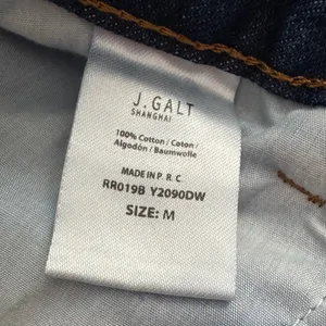 John Galt Brandy‎ Melville Dark Wash Denim Mini Skirt Button Fly Size Medium thumbnail 5
