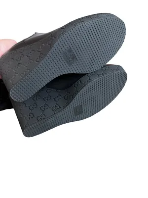 Gucci Aspen Wool Babylon Black Wool Knit Over the Knee Wedge Size 9.5 Women's thumbnail 11