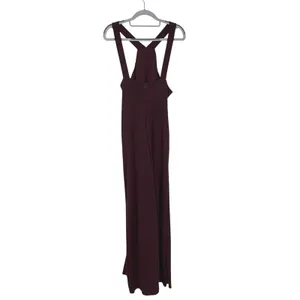 Birdy Grey Gene Crepe Cabernet Maxi‎ Dress Size XL Bridesmaid Wedding Formal thumbnail 3