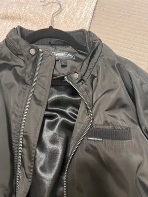 Black Members Only Black Bomber Jacket thumbnail 2