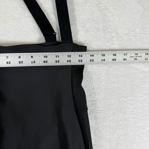 Alo Yoga Womens Black High-Waist Airlift Ski Bib Leggings Size L thumbnail 4