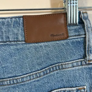 Madewell The Curvy Perfect Vintage Raw Hem Distressed Jean Women Blue 23T Tall thumbnail 4