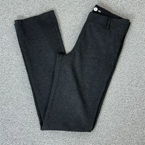 Betabrand Classic Straight Leg Yoga Dress Pants Gray‎ Small thumbnail 12