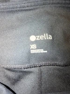 Zella High Waisted Biker Shorts Black XS Athletic Workout thumbnail 3