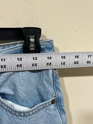 Abercrombie & Fitch The Loose High Rise 2 Regular light denim jeans curve love thumbnail 4