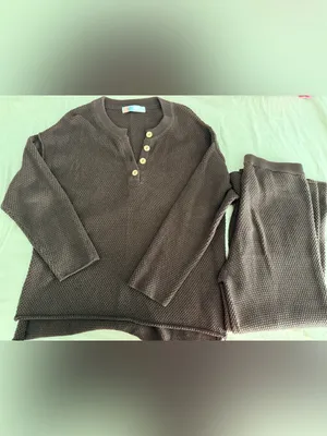 Free people brown knit Hailee set small thumbnail 2