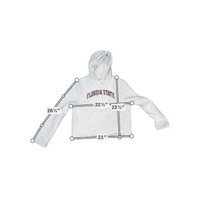 League FSU Florida State Seminoles Cropped Hoodie L Collegiate Athleisure thumbnail 5