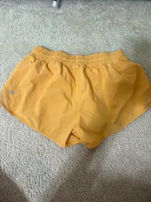Orange Lululemon Hotty Hot Shorts 2.5" thumbnail 2