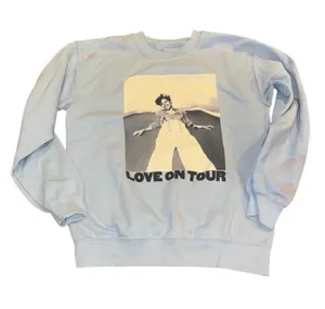 HARRY STYLES Love on Tour 2021 Sweatshirt in Light Blue / Green Size Medium thumbnail 1
