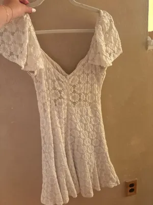 Angel Biba white dress thumbnail 2