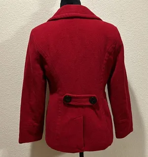Red Pea Coat thumbnail 2